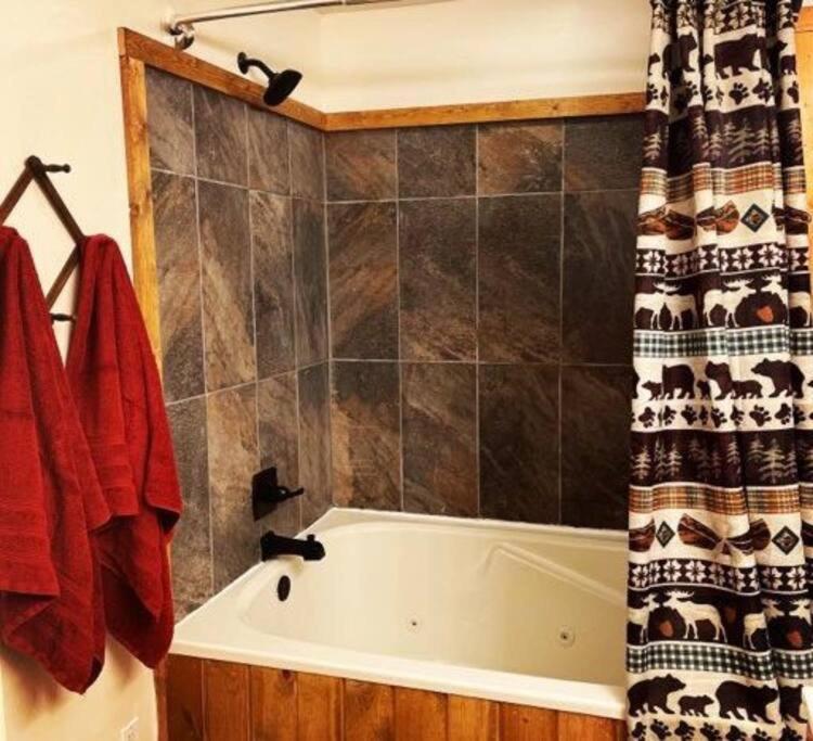 The Hideaway At Bear Mountain Log Cabins 尤里卡斯普林斯 外观 照片